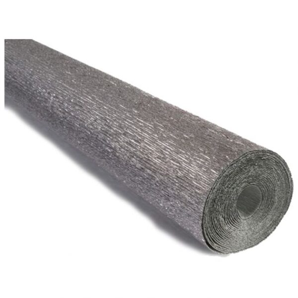PAPIR KREP 180 G 50X250 CM CARTOTECNICA ROSSI 802 METALIK SREBRNI