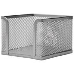 BLOK KOCKA ŽICA 9,5X9,5X9,5 CM LD01-499 FORNAX SREBRNA