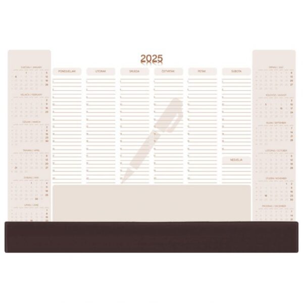 MAPA STOLNA-BLOK S KLAPOM 50X35 CM 52 LISTA FORNAX ŠAMOA