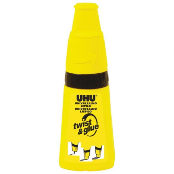 LJEPILO UNIVERZALNO   35ML TWIST&AMP;GLUE UHU.39625 CRNO