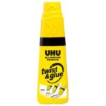 LJEPILO UNIVERZALNO   90ML TWIST&AMP;GLUE UHU.46315 CRNO