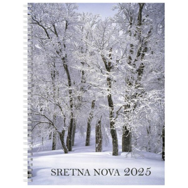 ULOŽAK ZA STOLNI KALENDAR-SPIRALNI UVEZ SAMOLJEPLJIV