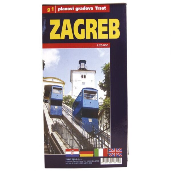 KARTA GRADA ZAGREBA-SLOŽIVA TRSAT