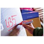 MARKER PERMANENTNI 4-12 MM EDDING 800 CRVENI - Image 2