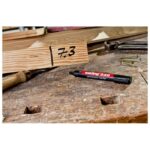 MARKER PERMANENTNI 1-5 MM KLINASTI VRH EDDING 330 CRVENI - Image 2