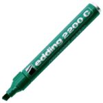 MARKER PERMANENTNI 1-5 MM KLINASTI VRH EDDING 2200 C ZELENI