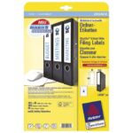 ETIKETE ILK ZA REGISTRATORE 192X61 MM PK100L ZWECKFORM L4761-100 BIJELE - Image 2