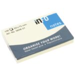 BLOK SAMOLJEPLJIV  50X75 MM 100L GLOBAL NOTES 5656-01 ŽUTI