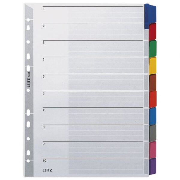 PREGRADA KARTONSKA A4 KOLOR 10LISTOVA LEITZ 43210000