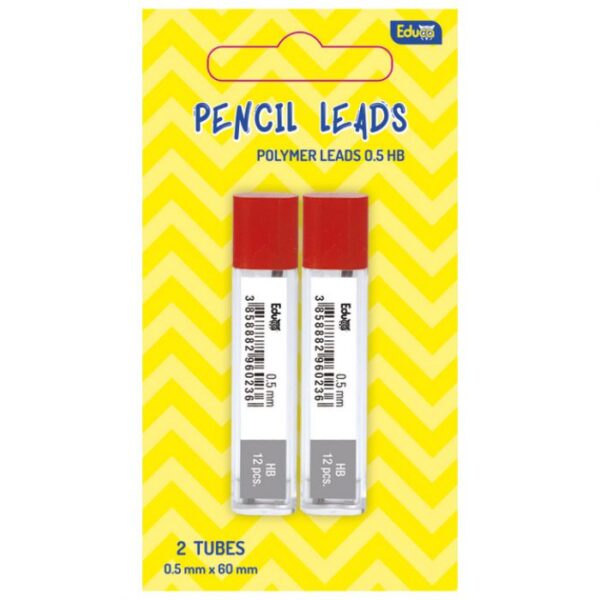 MINE 0,5 MM HB POLYMER PK2 EDUCA BLISTER