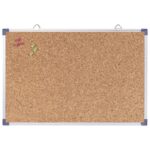 PLOČA PLUTO  90X60 CM OBOSTRANA ALUMINIJSKI OKVIR CWB06096A