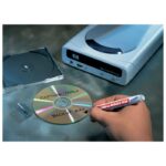 MARKER ZA CD/DVD 1 MM OKRUGLI VRH EDDING 8500 RW CRNI - Image 3