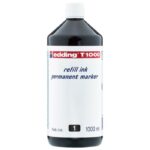 TINTA ZA MARKER PERMANENTNI 1000ML EDDING T1000 CRNA