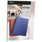 KORICE ZA SPIRALNI UVEZ 150MY PVC A4 PK100 FORNAX PROZIRNE