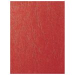 KORICE ZA SPIRALNI UVEZ 250G KARTON RELJEFNE A4 PK100 FORNAX CRVENE - Image 2