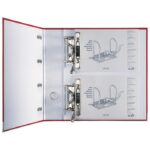 REGISTRATOR A4 ŠIROKI SAMOSTOJEĆI 2 MEHANIZMA LEITZ 10120225 CRVENI - Image 2