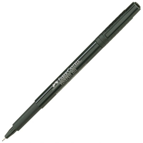 FLOMASTER FINEPEN 0,4 MM FABER-CASTELL 1511 CRNI