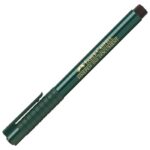 FLOMASTER FINEPEN 0,4 MM FABER-CASTELL 1511 CRNI - Image 2