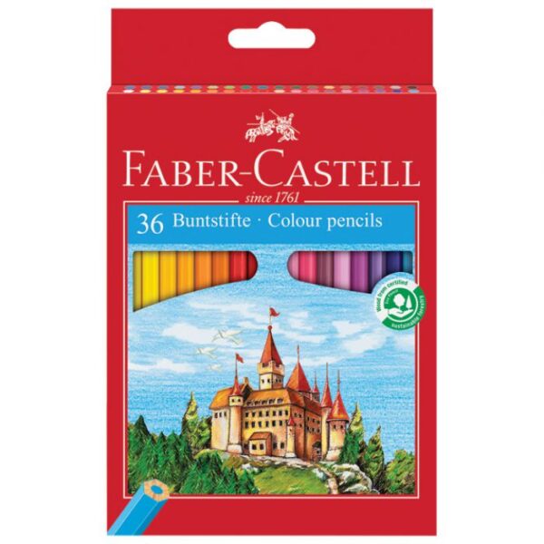 BOJE DRVENE  36BOJA FABER-CASTELL 120136 BLISTER