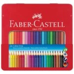 BOJE DRVENE  24BOJE METALNA KUTIJA GRIP 2001 FABER-CASTELL 112423