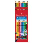 BOJE DRVENE  10BOJA S GUMICOM GRIP 2001 FABER-CASTELL 116613 BLISTER - Image 2