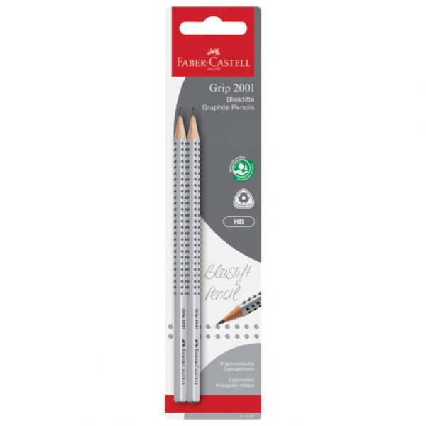 OLOVKA GRAFITNA HB GRIP 2001 PK2 FABER-CASTELL 217497 BLISTER
