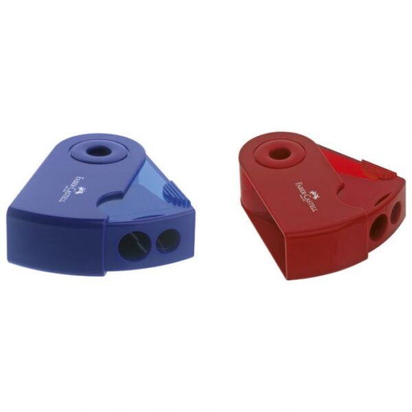 ŠILJILO PVC S PVC KUTIJOM 2RUPE SLEEVE TWIN FABER-CASTELL 182701 SORTIRANO