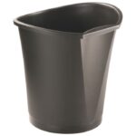 KOŠ ZA SMEĆE PP 15L BASKO ESSELTE 126630 CRNI