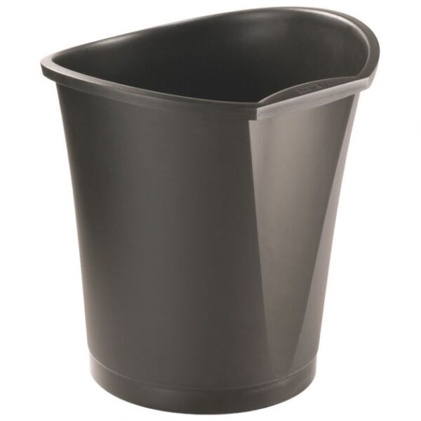 KOŠ ZA SMEĆE PP 15L BASKO ESSELTE 126630 CRNI