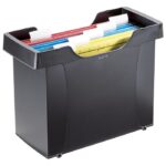 KUTIJA ZA MAPE VISEĆE PLUS 5MAPA PLUS LEITZ 19930395 CRNA