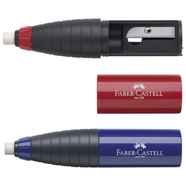 ŠILJILO-GUMICA PVC 1RUPA FABER-CASTELL 184401 SORTIRANO