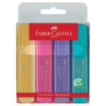 SIGNIR 1-5 MM 46 PASTEL PVC ETUI FABER-CASTELL 1546/4BOJE BLISTER * DO ISTEKA ZALIHA