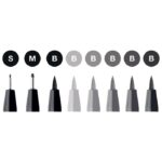 FLOMASTER PITT ARTIST  MANGA BASIC SET PK8 FABER-CASTELL 167107 BLISTER - Image 3