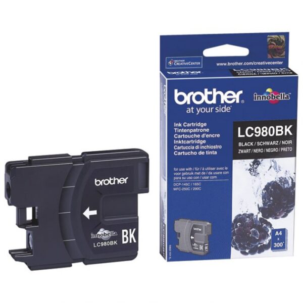INK JET BROTHER LC 980 ORIGINAL CRNI