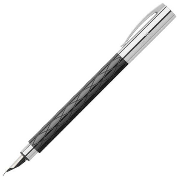 NALIVPERO AMBITION RHOMBUS (F) FABER-CASTELL 148921 CRNO