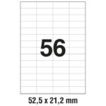 ETIKETE ILK  52,5X21,2 MM PK100L ZWECKFORM 3668