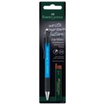 OLOVKA TEHNIČKA 0,5 MM GRIP MATIC 1375 PLUS MINE FABER-CASTELL PLAVA BLISTER * DO ISTEKA ZALIHA