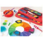 ČAŠA ZA TEMPERE CLIC&AMP;GO FABER-CASTELL 181517 CRVENA BLISTER - Image 6