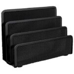 STALAK ZA PISMA ŽICA 17,3X8X14 CM LZ-204 FORNAX CRNI