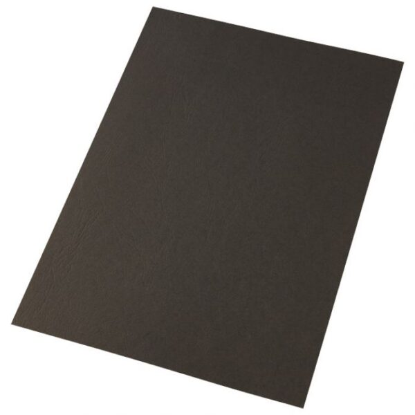 KORICE ZA SPIRALNI UVEZ 250G KARTON RELJEFNE A3 PK100 GBC T22410029 CRNE