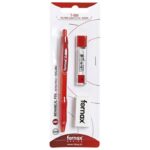 OLOVKA TEHNIČKA 0,5 MM GRIP T-050 PLUS MINE PLUS GUMICA FORNAX SORTIRANO BLISTER * DO ISTEKA ZALIHA