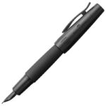NALIVPERO E-MOTION PURE BLACK (F) FABER-CASTELL 148621 CRNO-SELECTIVE