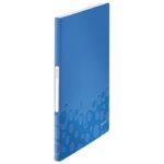 MAPA ULOŽNA VARENA A4 S  20 FASCIKLI &QUOT;U&QUOT; WOW LEITZ 46310036 PLAVA