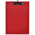 PLOČA KLIP PLUS KVAČICA A4 KARTONSKI PP FORNAX CRVENA