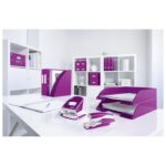 STROJ ZA SPAJANJE DO  30 LISTOVA STOLNI WOW LEITZ 55022262 METALIK LJUBIČASTI BLISTER - Image 2