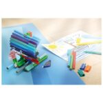 FLOMASTER ŠKOLSKI  33BOJE U METALNOJ KUTIJI CONNECTOR TRUCK FABER-CASTELL 155533 - Image 8