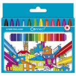 FLOMASTER ŠKOLSKI  12BOJA JUMBO CONNECT BLISTER