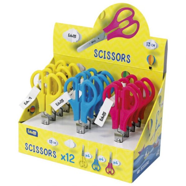 ŠKARE ŠKOLSKE 13 CM OBLE(DISPLAY) EDUCA SORTIRANO