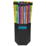 OLOVKA GRAFITNA HB TROKUTASTA S GUMICOM FLUO U ČAŠI PK72 CONNECT SORTIRANO