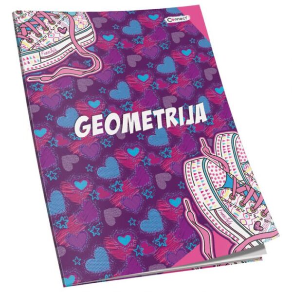 OBRAZAC ŠKOLSKI GEOMETRIJA PREMIUM CONNECT GIRL